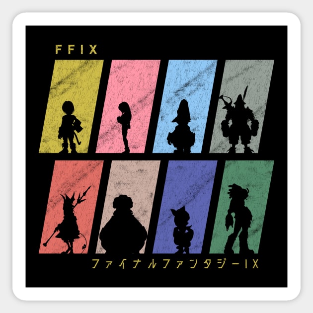 Final Fantasy IX Stickers by fir3h34rt on DeviantArt