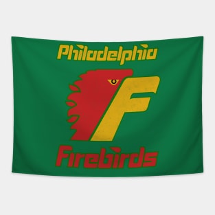 Retro Philly Firebirds Tapestry