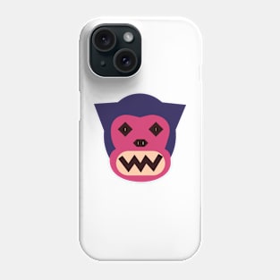 Monkey troll Fushia Phone Case