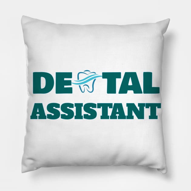 Dental Assistant Pillow by maro_00