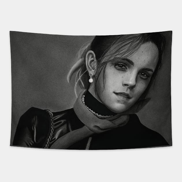 Emma Watson Tapestry by cfischer83