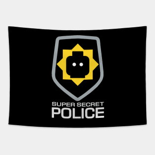 Super Secret Police Tapestry