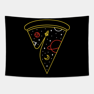 Space Pizza Tapestry