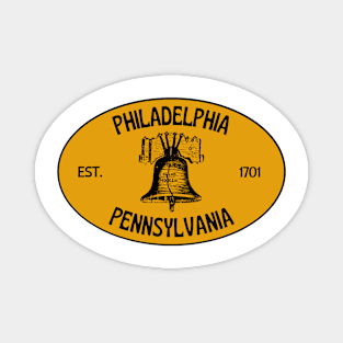 Philadelphia Vintage Style Magnet