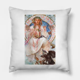 Slavic, Mucha 01 Pillow