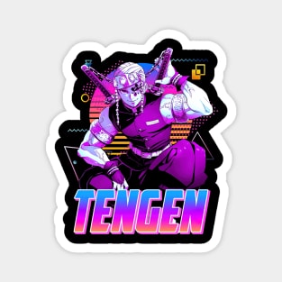 Tengen Uzui Retro Art Magnet