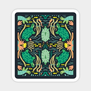 Turtle pattern Magnet