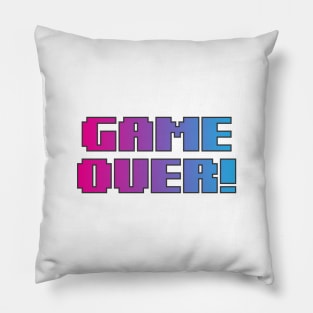 Game Over Pillow