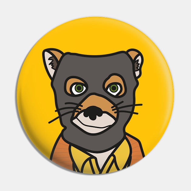 Fantastic Mr. Fox Pin by Eva Martinelli