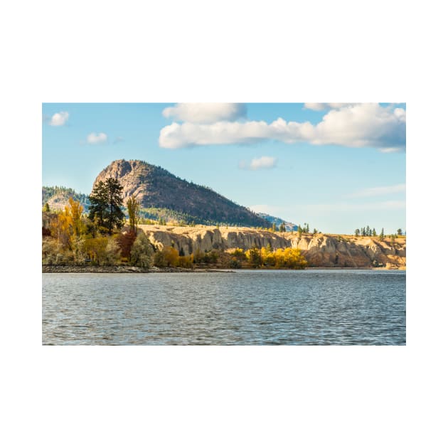 Giant's Head Mountain and Okanagan Lake by Amy-K-Mitchell