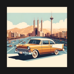 Classic car in Iran T-Shirt