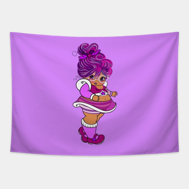 Shy Violet Tapestry by Toni Tees