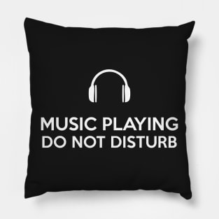 Music Playing Pillow