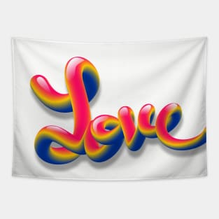 LOVE MORE LOVE Tapestry