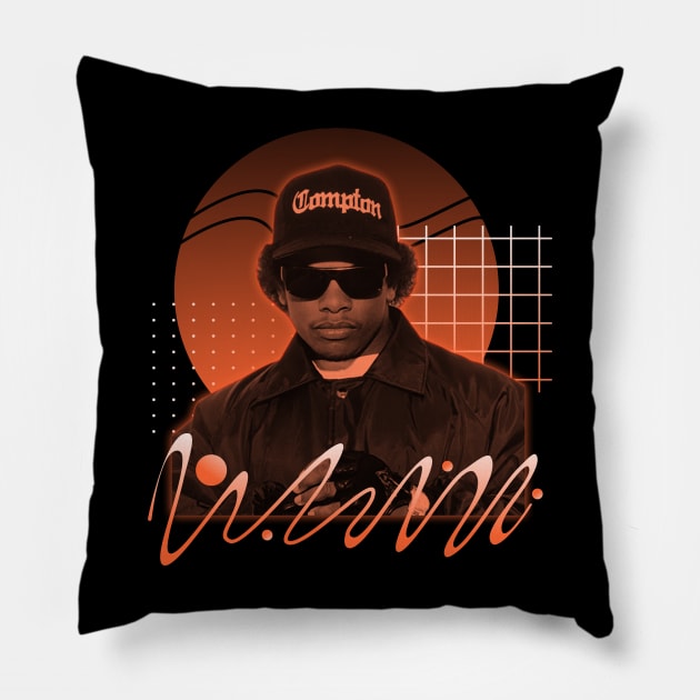 Eazy E | Hip hop Pillow by Nana On Here