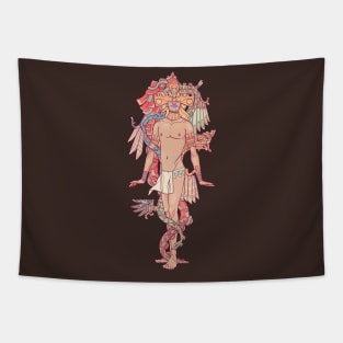 Aztec man Tapestry