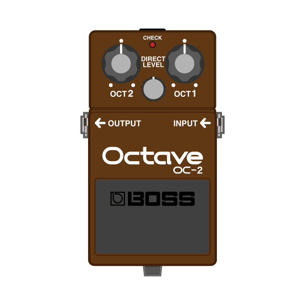 Boss OC-2 Octave Guitar Effect Pedal by conform