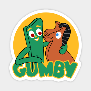 Gumby and Pokey Magnet