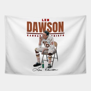 Len Dawson Aesthetic Tribute 〶 Tapestry