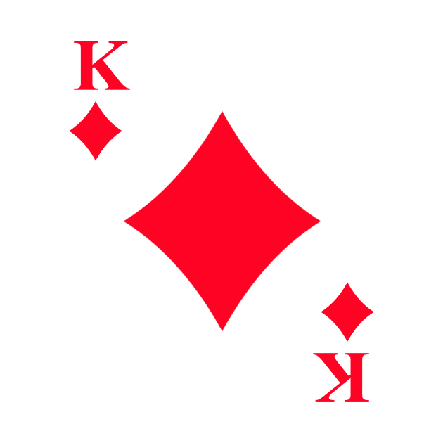 King of Diamonds Playing Card Halloween Couple Costume by fishbiscuit