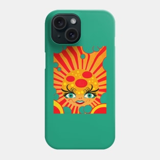 Crazy Sun Face Phone Case