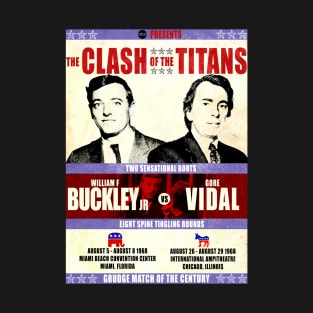 Gore Vidal Vs William F Buckley T-Shirt