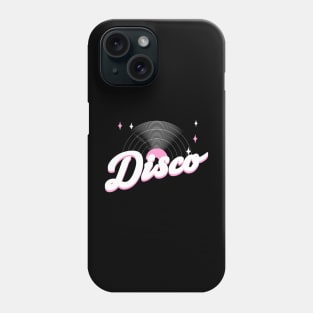 DISCO  - Vintage Vinyl (pink) Phone Case