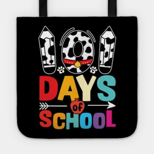 101 Days Of School Dalmatian Dog Tote