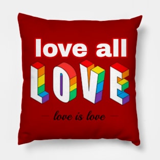 pride month love Pillow