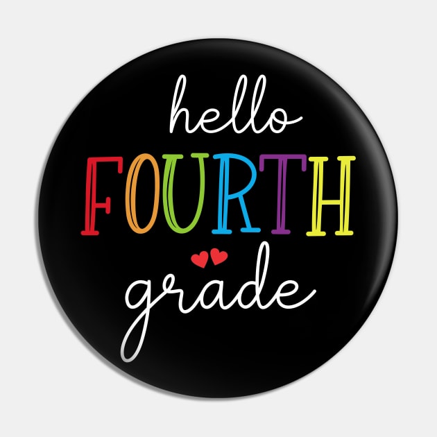 Hello Fourth Grade Pin by ArtedPool