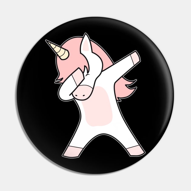 Dabbing Unicorn Pin by Imutobi