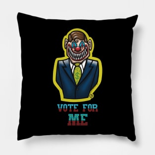 Clown Politician Pillow