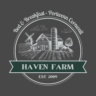 Doc Martin Haven Farm Aunty Joan Portwenn Port Isaac Cornwall T-Shirt