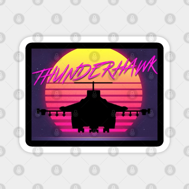 Thunderhawk: The Series Magnet by TheFluffenhammer