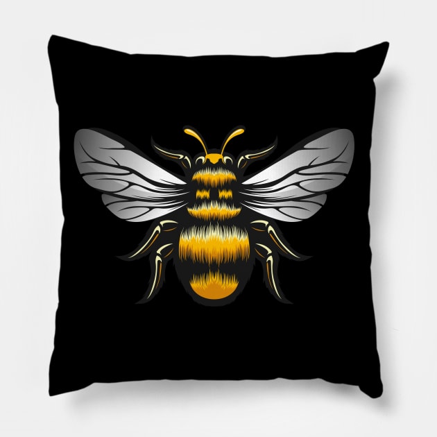 Bee Pillow by TambuStore