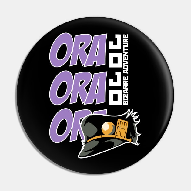 ORA ORA ORA JJBA Anime Fanart Pin by Planet of Tees