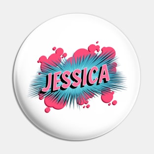 Jessica, Friendship, Classmate, Funny, Gift, Odd Pin