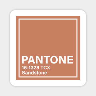 pantone 16-1328 TCX Sandstone Magnet