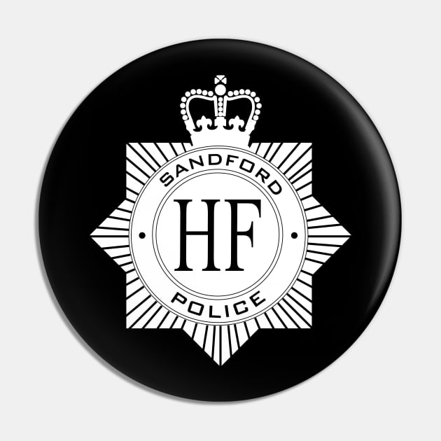 HF Sandford Police Pin by Meta Cortex