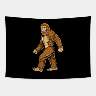 Bigfoot smile Tapestry