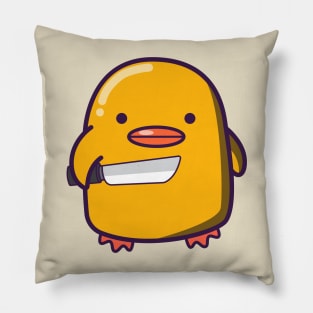 Ducks Doing Cute Things Pillow