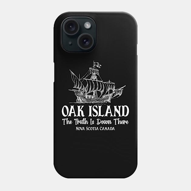 Oak Island Canada Hunting Phone Case by Realfashion