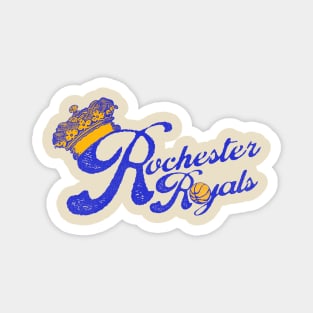 Defunct Rochester Royals Basketball Team Magnet