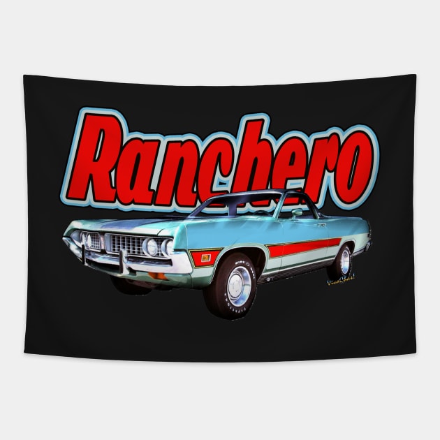 1971 Ford Ranchero at Three Palms - 5th Generation of Ranchero Tapestry by vivachas