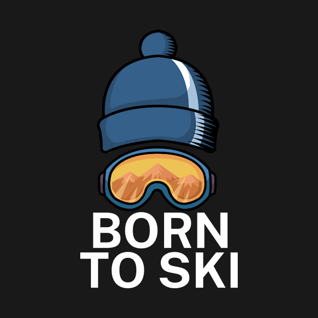 Born to ski by maxcode