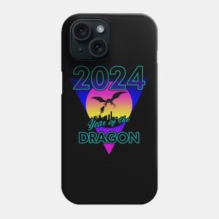 2024 Lunar New Year Of The Dragon 80's Inspired New Year Meme Phone Case