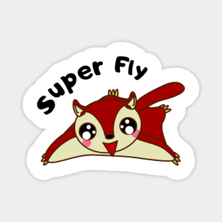 Super Fly Flying Squirrel Magnet