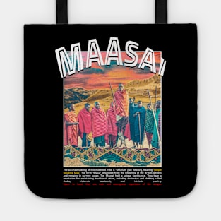 Maasai tribe Tote