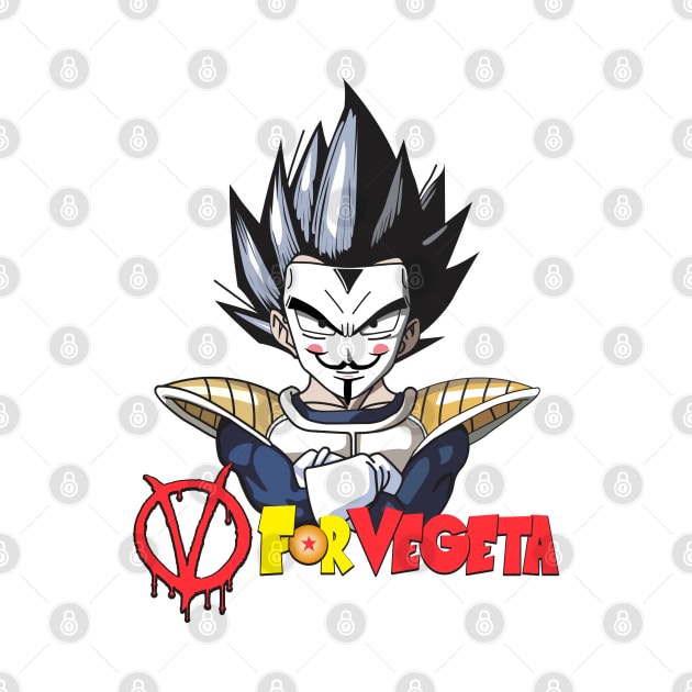 V for Vegeta by dnacreativedesign