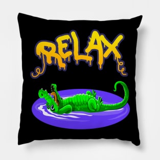 croco relax Pillow